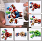 Kit Digital Dia dos Pais Mãozinhas Super Herois e outras em Png  - Thumbnail 2