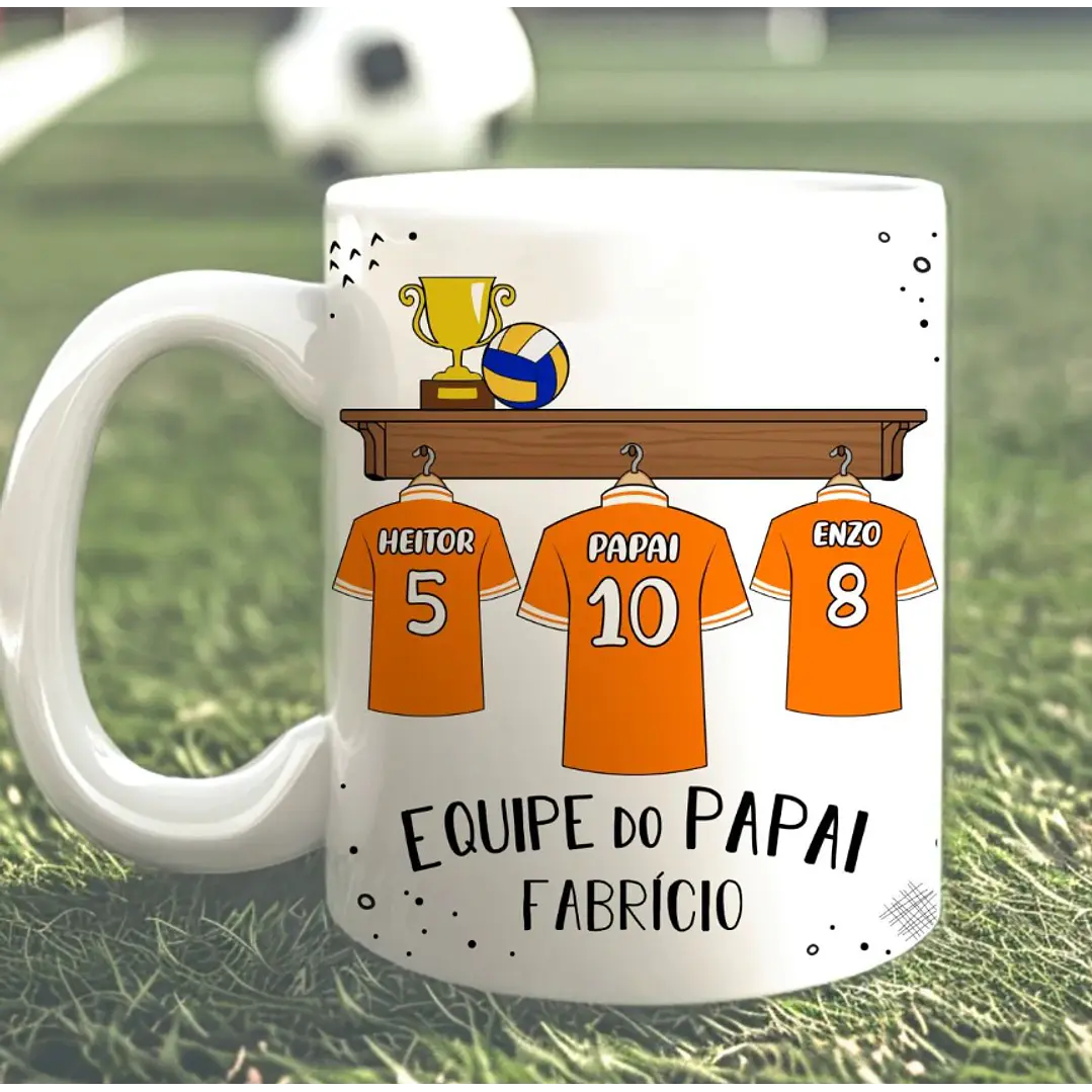 26 Artes para Caneca Futebol Dia dos Pais Arquivo em Jpg 3