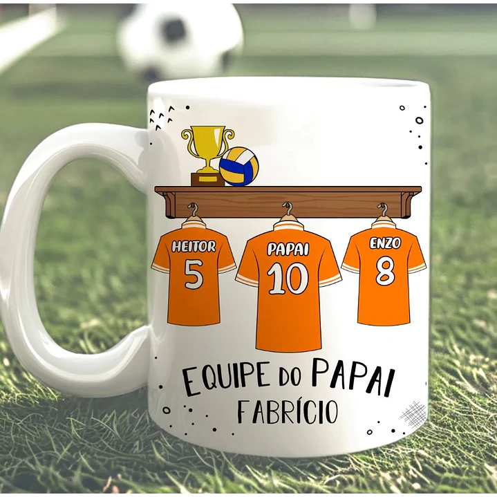 26 Artes para Caneca Futebol Dia dos Pais Arquivo em Jpg 3