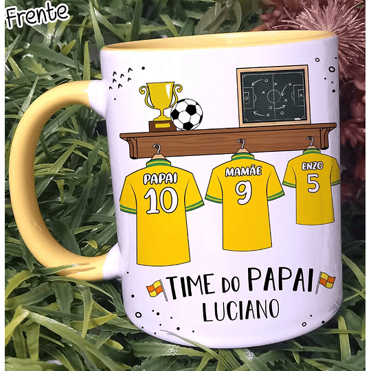 26 Artes para Caneca Futebol Dia dos Pais Arquivo em Jpg