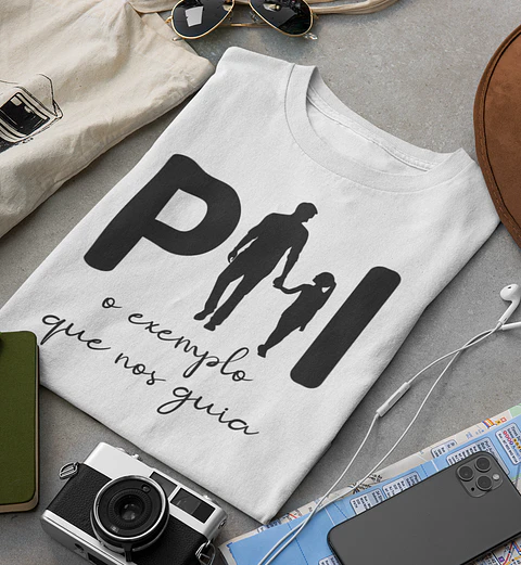 Artes para Camisa Pai Exemplo Dia dos Pais Arquivo Editável