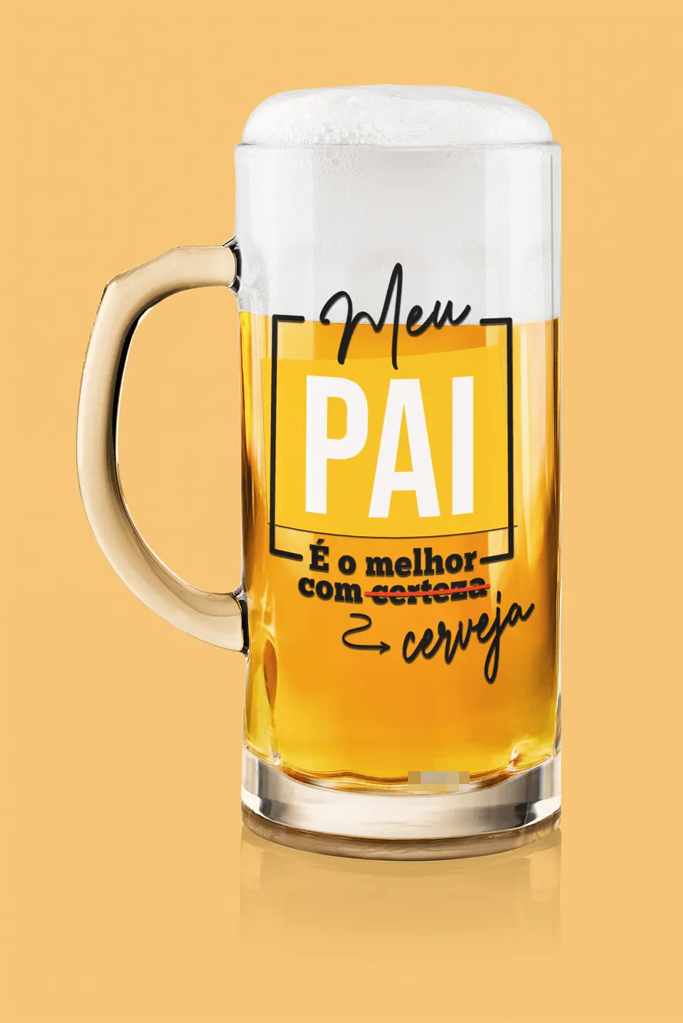 10 Artes para Copo Chopp Dia dos Pais Arquivo em Png 10