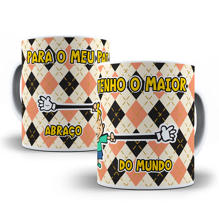 18 Artes para Caneca Dia dos Pais Cartoon Arquivo em Jpg  2