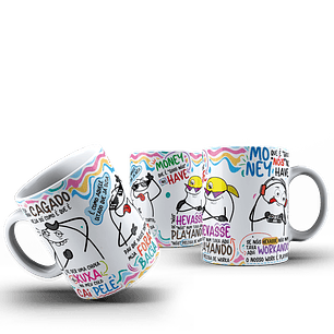 Arte Caneca Flork Eu sou cagado veja só como é que é Arquivo em Jpg