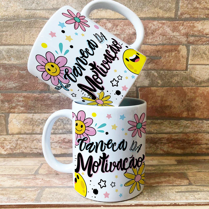 5 Artes para Caneca Frases Positivas Arquivo Editável  1