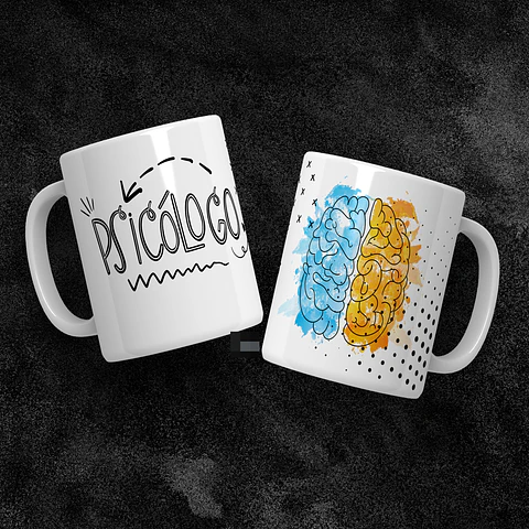 6 Artes para Caneca Profissão Psicologo Arquivo em Jpg 