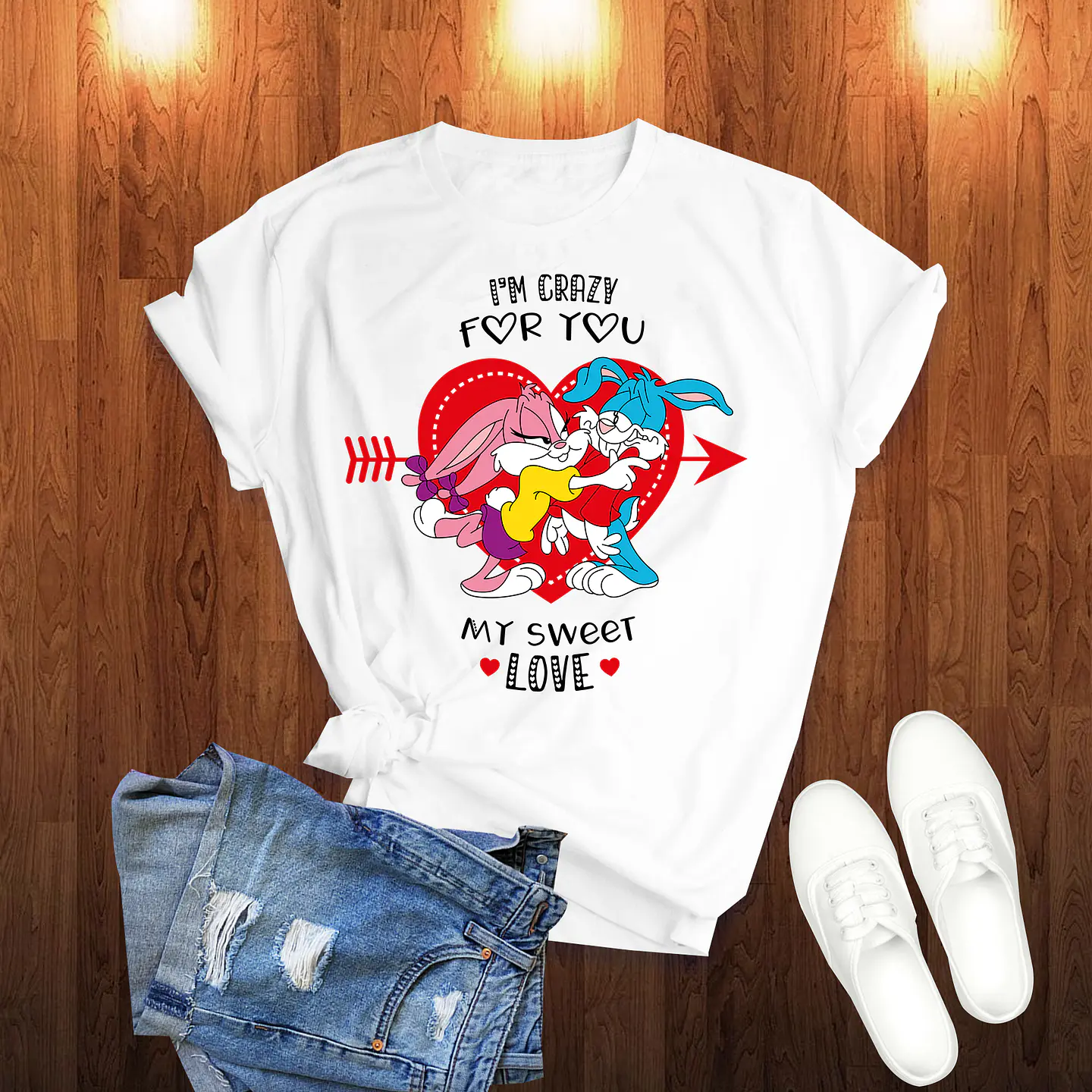 8 Artes para Camisa Tiny Toon Arquivo em Png 3
