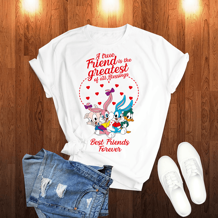 8 Artes para Camisa Tiny Toon Arquivo em Png 8