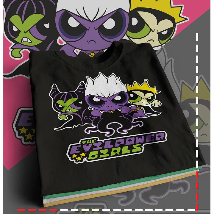 10 Artes para Camisa Meninas Super Poderosas Arquivo Editável 2
