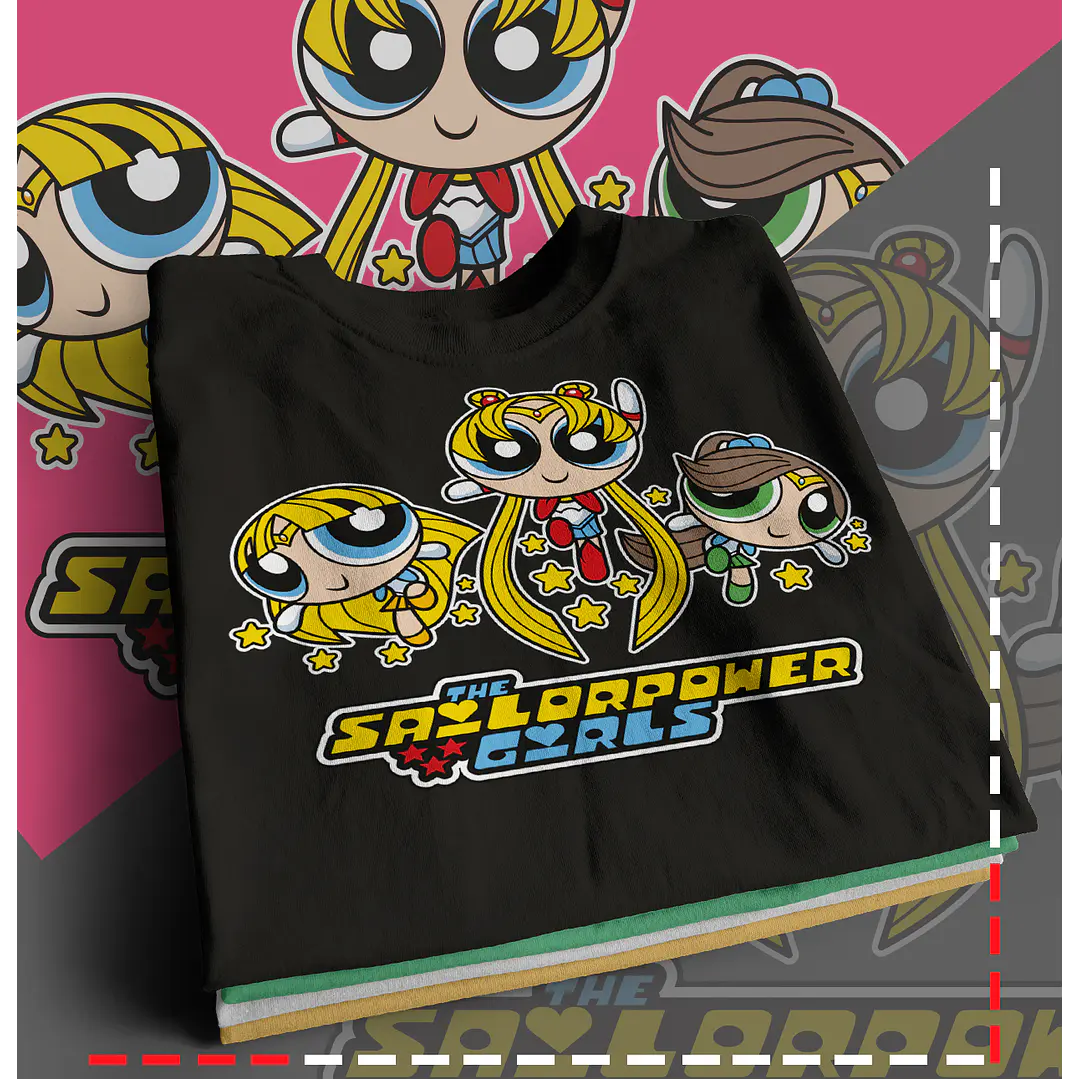10 Artes para Camisa Meninas Super Poderosas Arquivo Editável 3