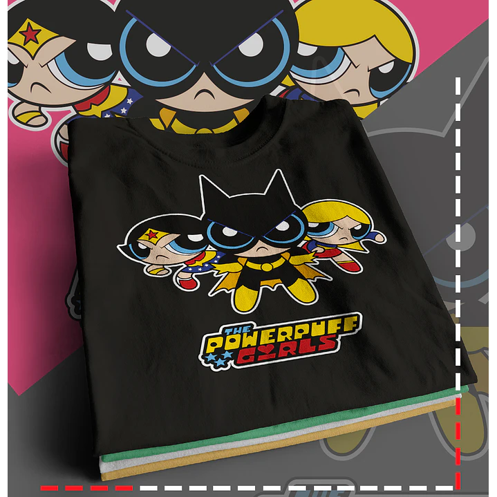 10 Artes para Camisa Meninas Super Poderosas Arquivo Editável 5