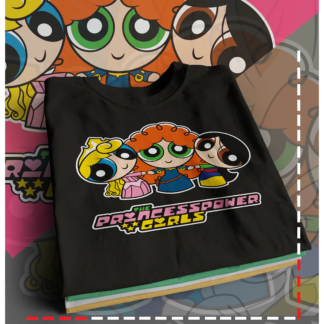 10 Artes para Camisa Meninas Super Poderosas Arquivo Editável 6