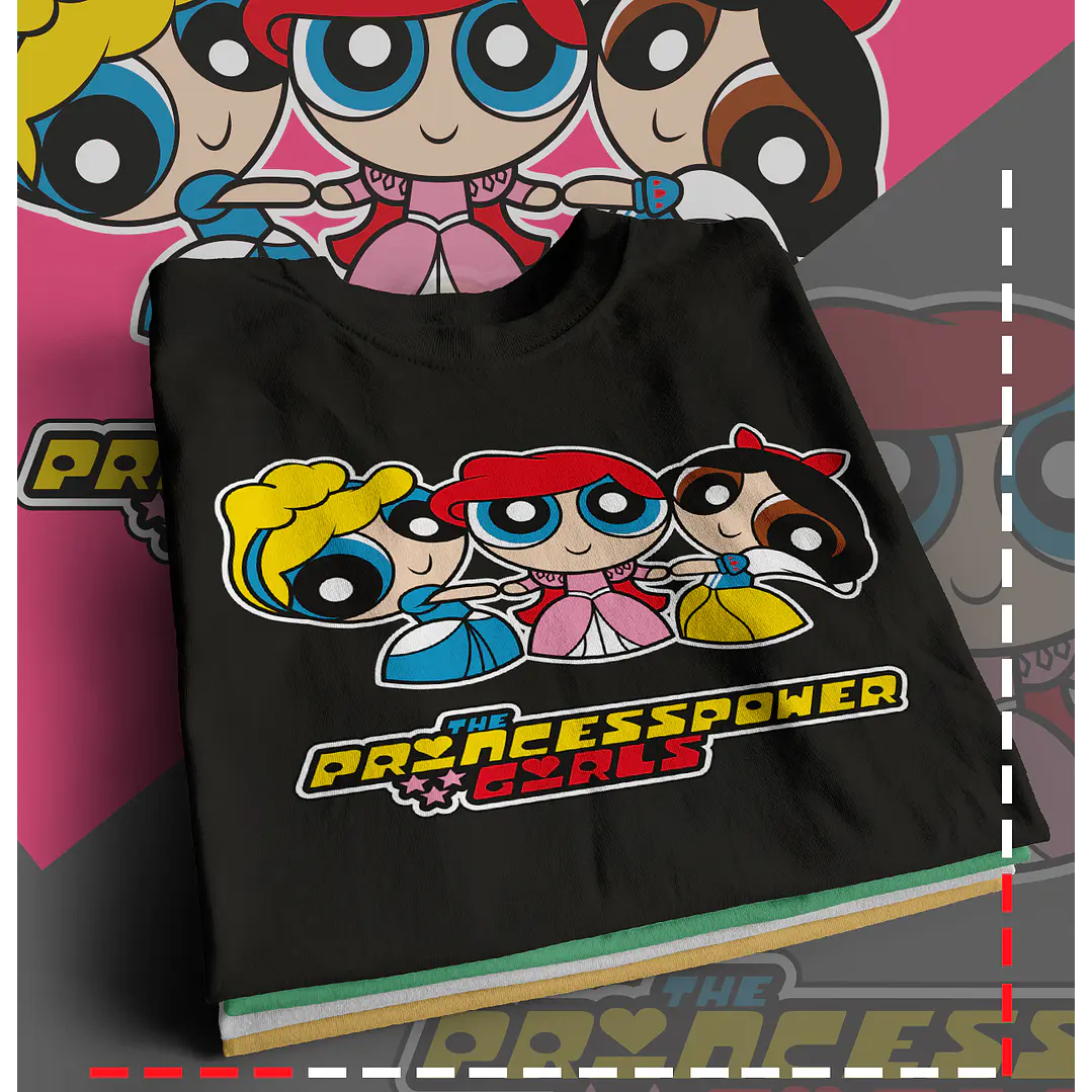 10 Artes para Camisa Meninas Super Poderosas Arquivo Editável 8