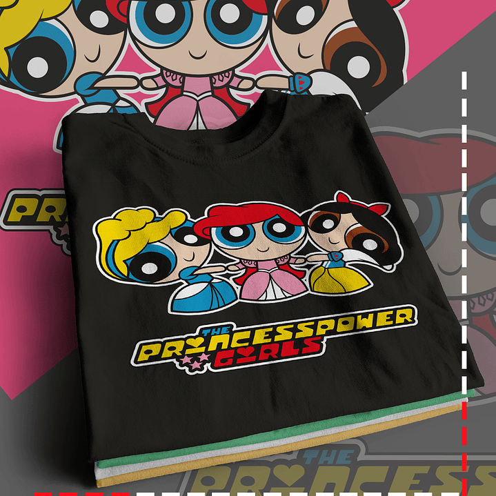 10 Artes para Camisa Meninas Super Poderosas Arquivo Editável 8