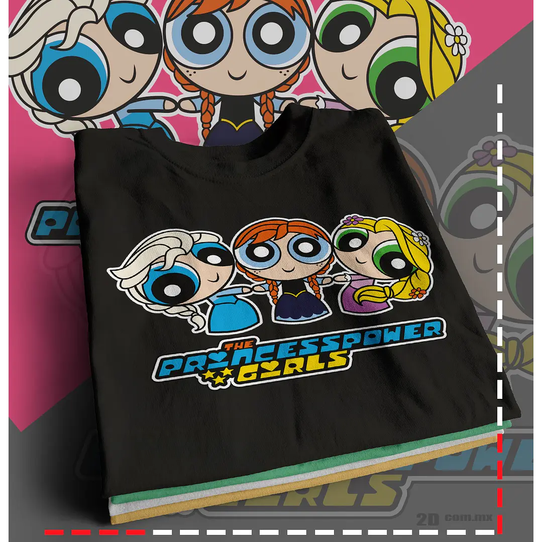 10 Artes para Camisa Meninas Super Poderosas Arquivo Editável 9