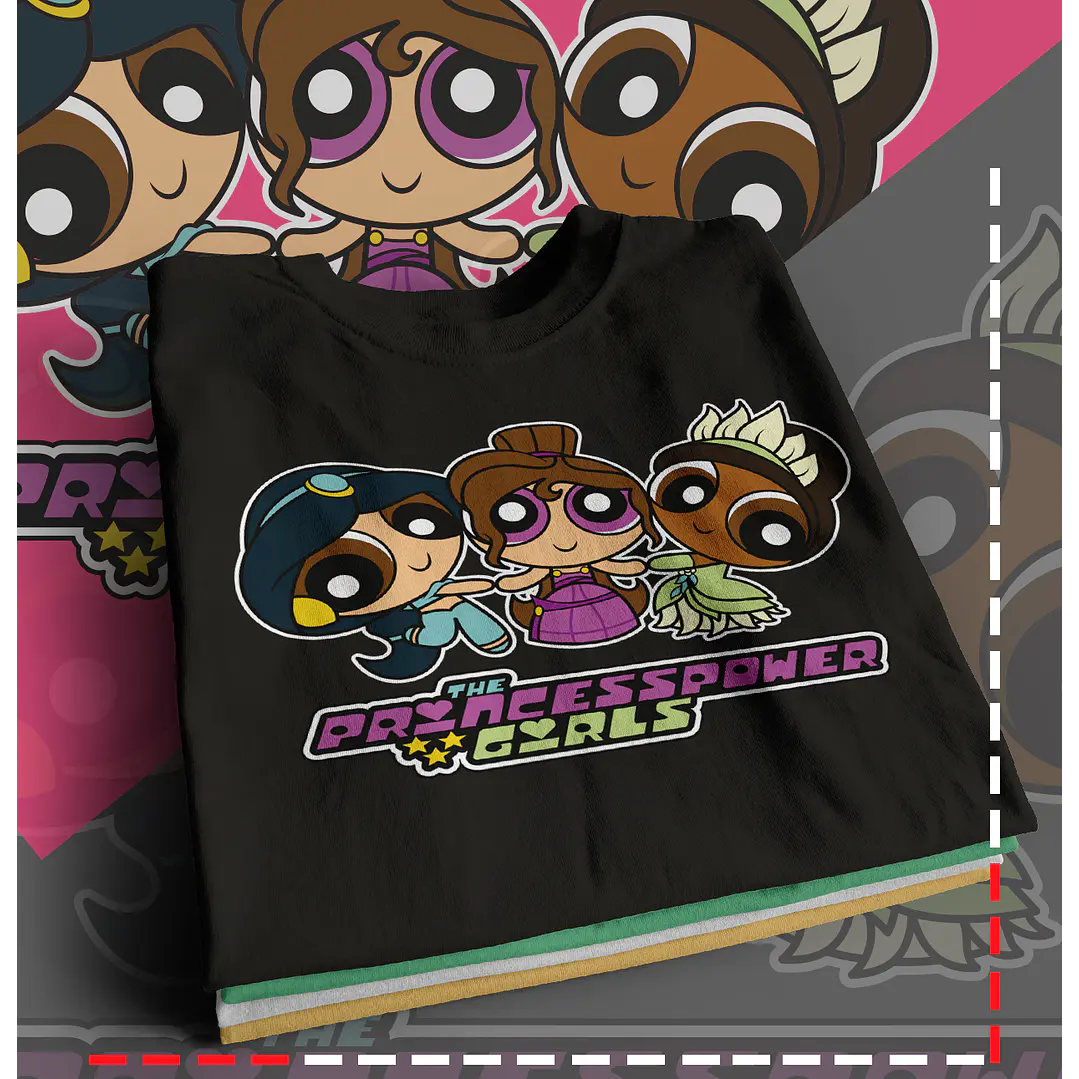 10 Artes para Camisa Meninas Super Poderosas Arquivo Editável 10