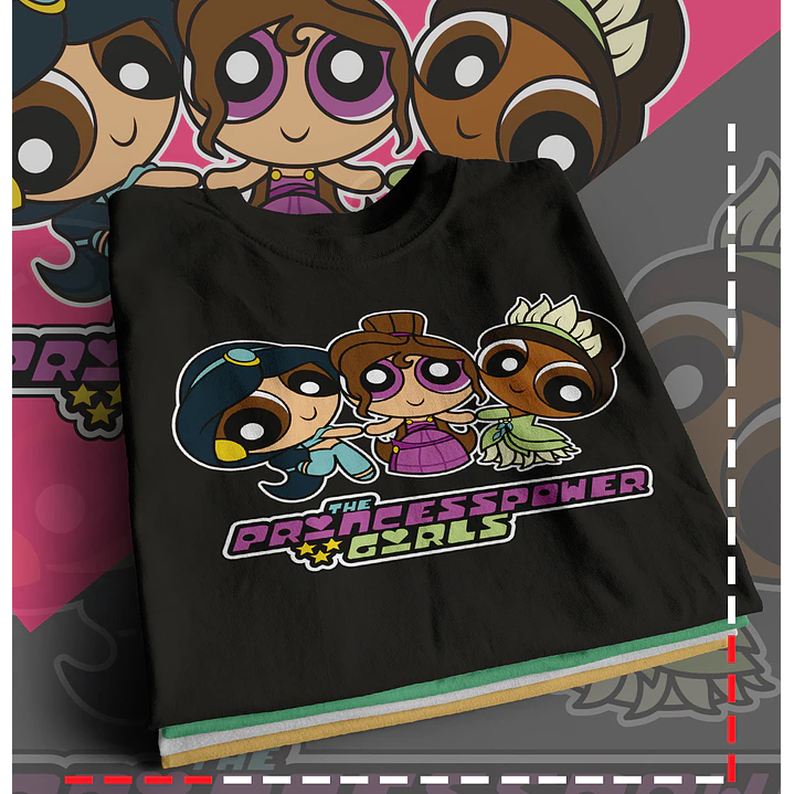 10 Artes para Camisa Meninas Super Poderosas Arquivo Editável 10
