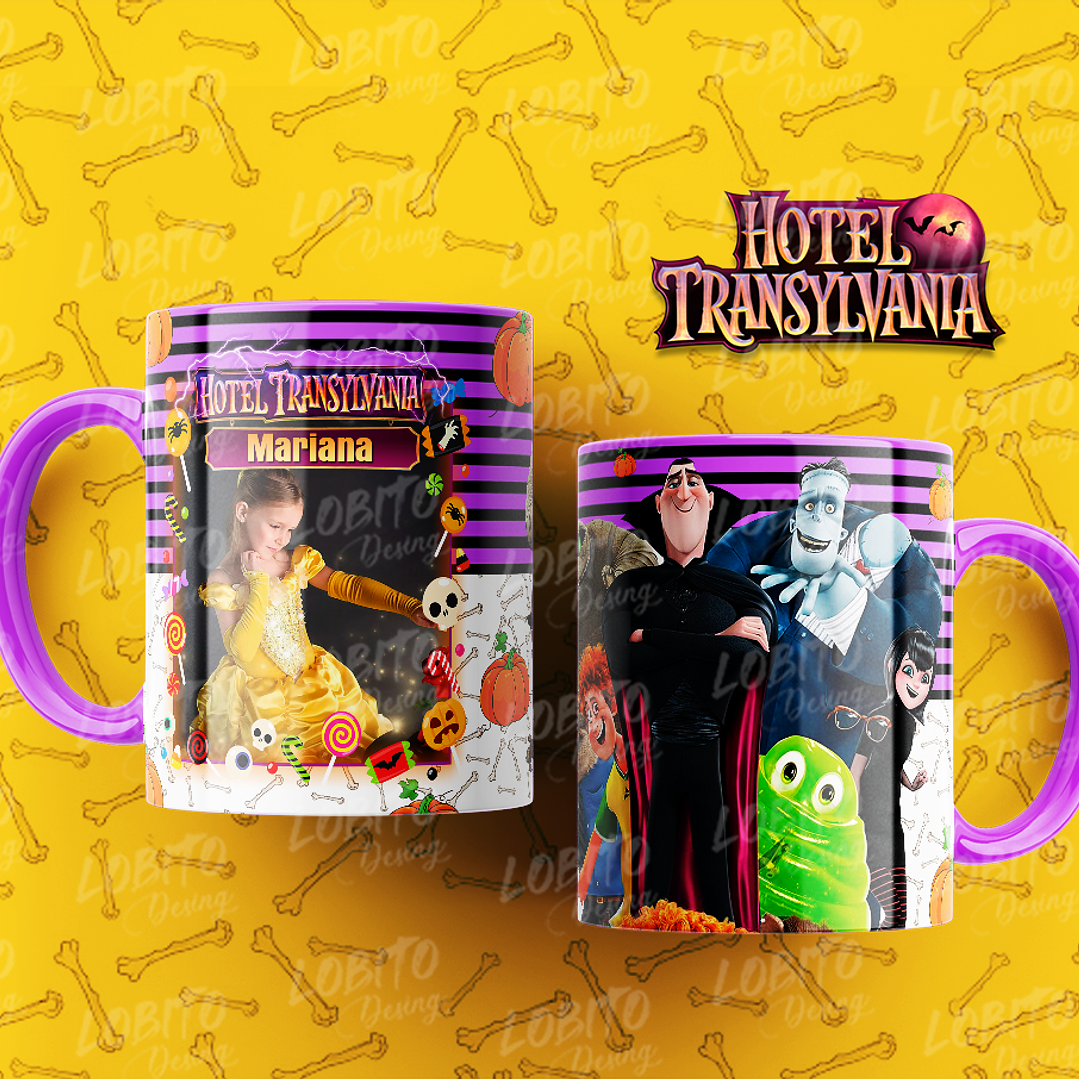 10 Artes para Caneca Hotel Trasilvânia Arquivo Editável 3