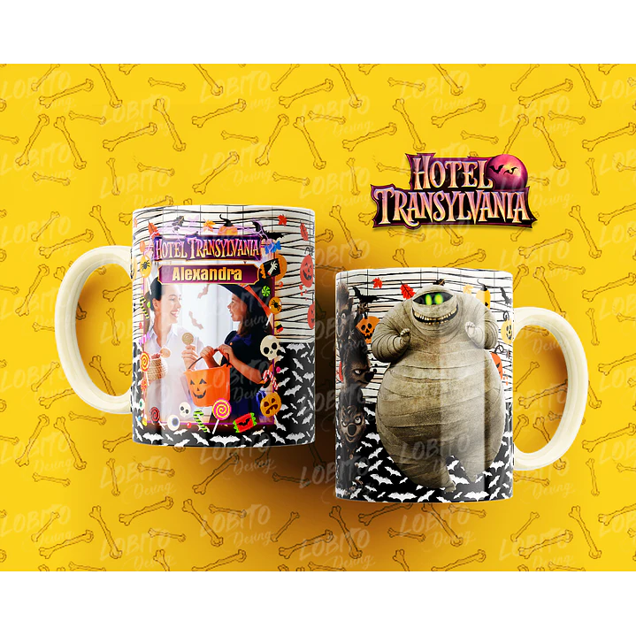10 Artes para Caneca Hotel Trasilvânia Arquivo Editável 5