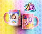 10 Artes para Caneca My Little Pony Arquivo Editável  - Miniatura 1