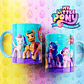 10 Artes para Caneca My Little Pony Arquivo Editável  - Thumbnail 2
