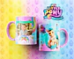 10 Artes para Caneca My Little Pony Arquivo Editável  - Miniatura 9