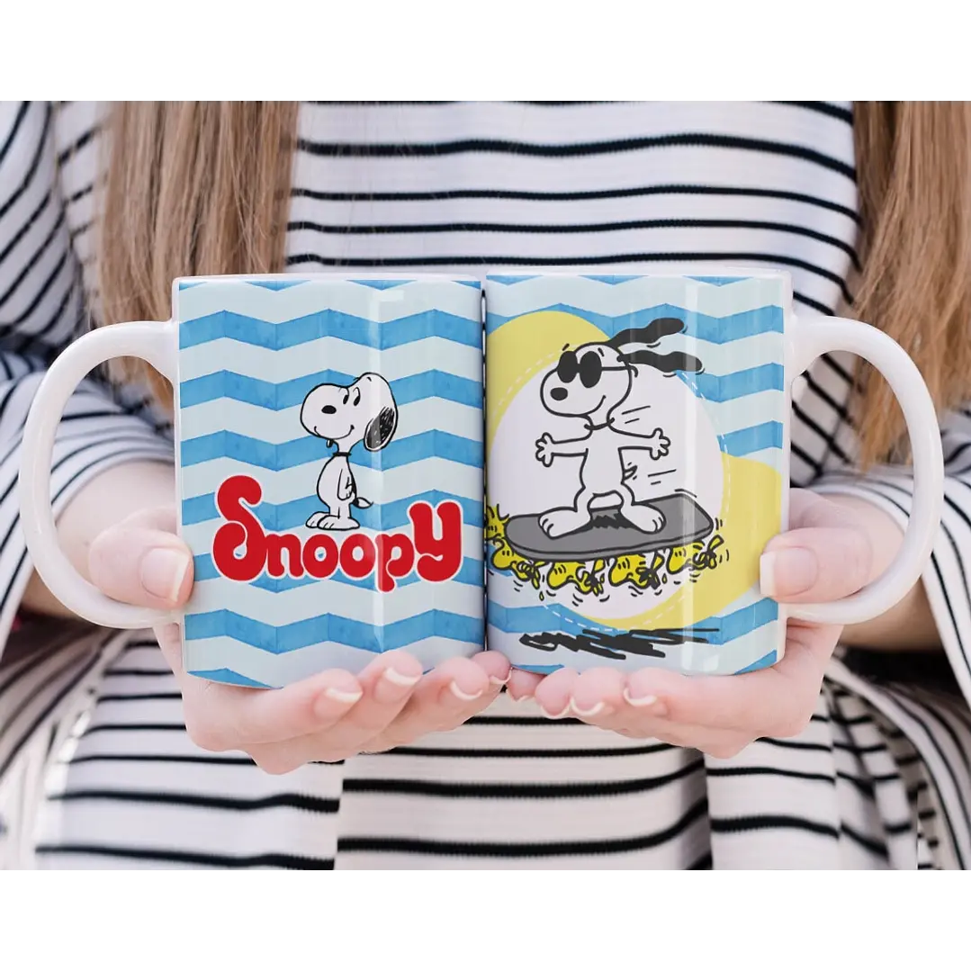 10 Artes para Caneca Snoopy Arquivo em Jpg 1