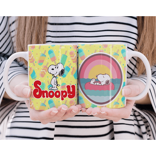 10 Artes para Caneca Snoopy Arquivo em Jpg