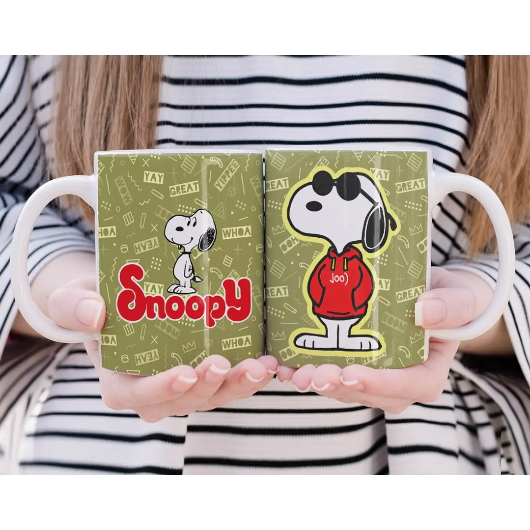 10 Artes para Caneca Snoopy Arquivo em Jpg 6