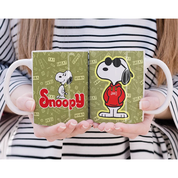 10 Artes para Caneca Snoopy Arquivo em Jpg 6