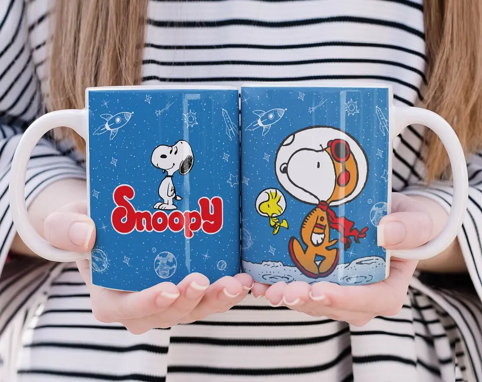 10 Artes para Caneca Snoopy Arquivo em Jpg 8