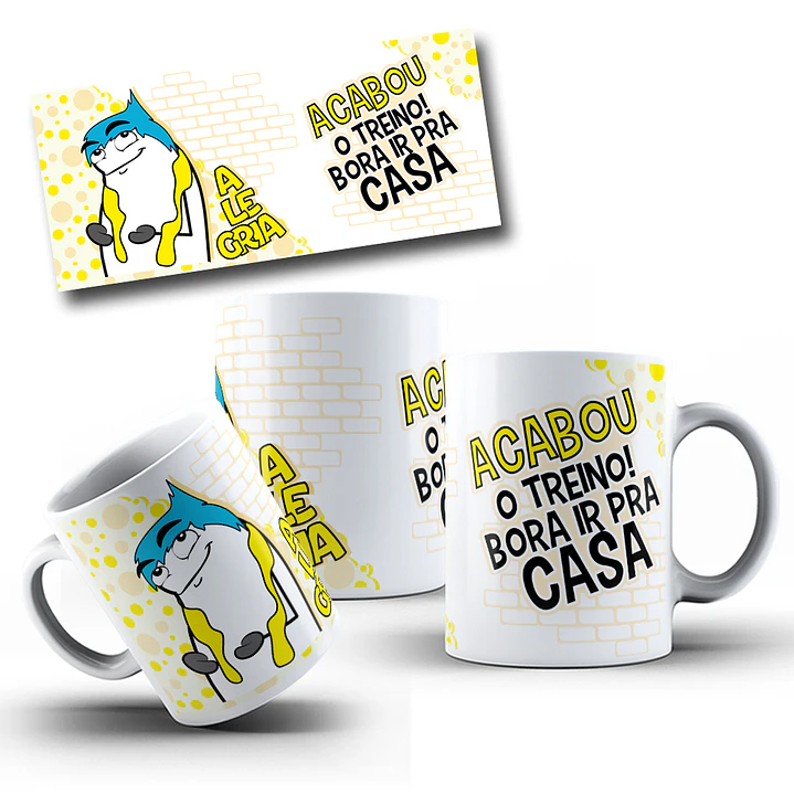 11 Artes para Caneca Divertidamente Academia Flork Arquivo em Jpg 1