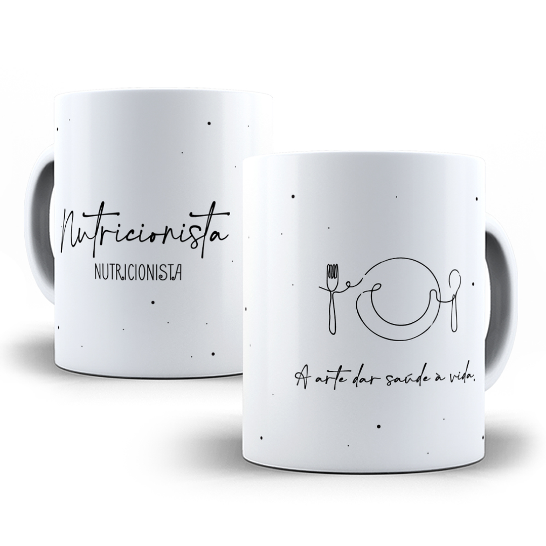 12 Artes para Caneca  Profissões em Linhas Arquivo em Jpg 1