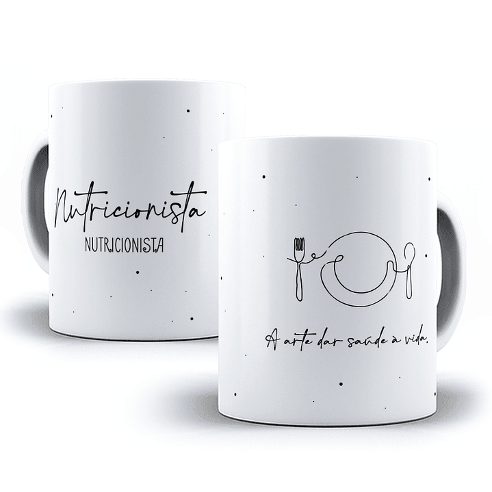 12 Artes para Caneca  Profissões em Linhas Arquivo em Jpg 1