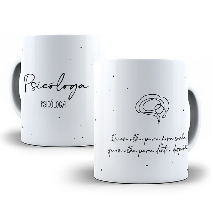 12 Artes para Caneca  Profissões em Linhas Arquivo em Jpg 5