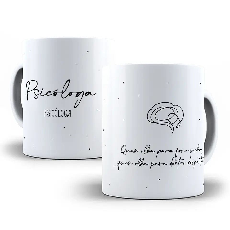 12 Artes para Caneca  Profissões em Linhas Arquivo em Jpg 5