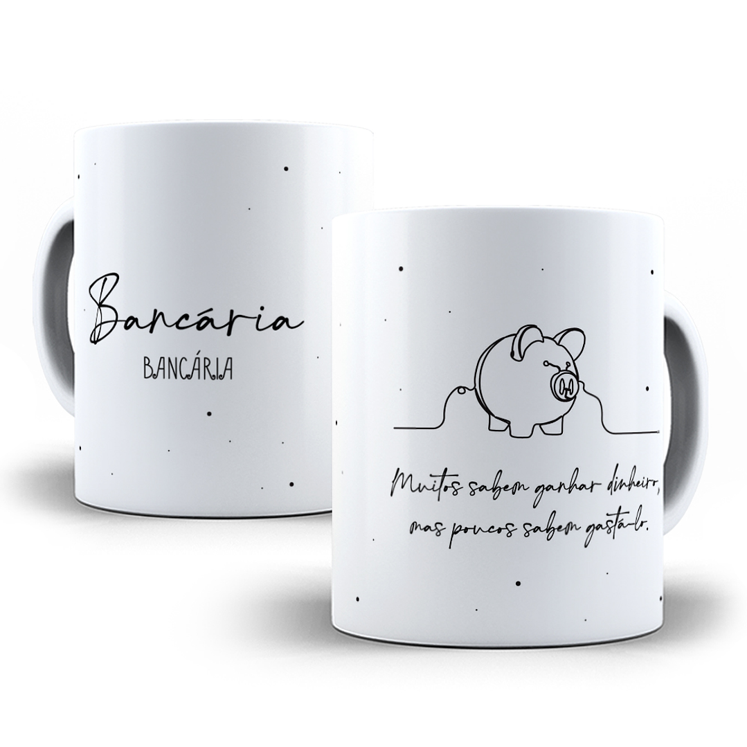 12 Artes para Caneca  Profissões em Linhas Arquivo em Jpg 6