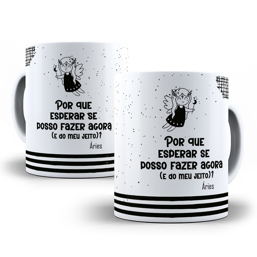 12 Artes para Caneca Signos Arquivo Editável 4