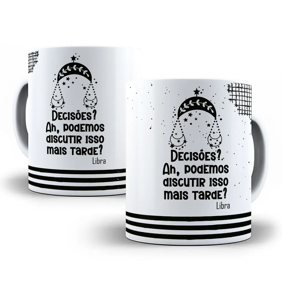 12 Artes para Caneca Signos Arquivo Editável 7