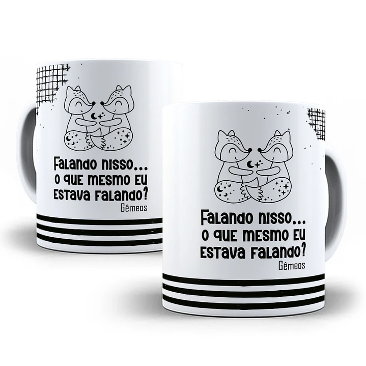 12 Artes para Caneca Signos Arquivo Editável 12