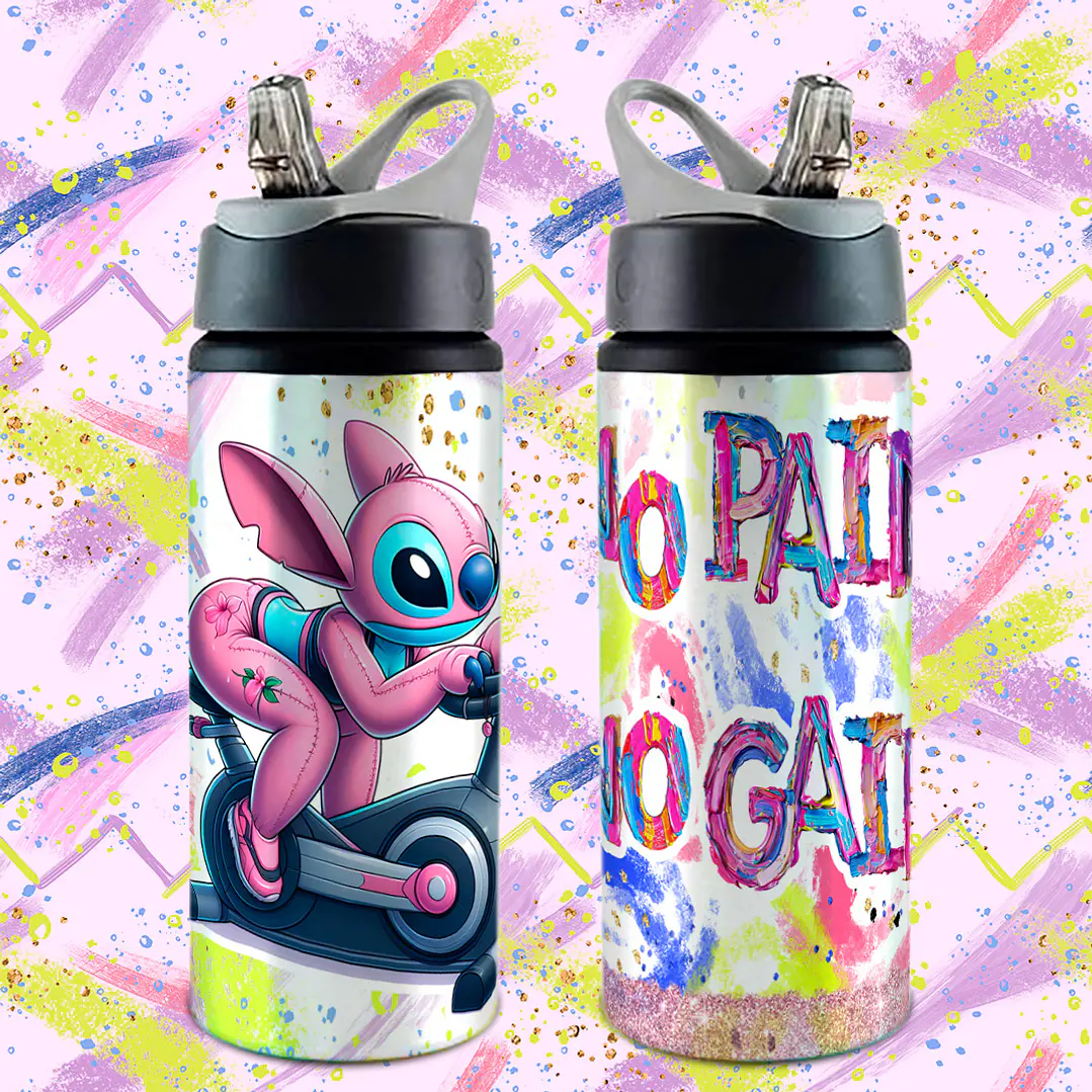 19 Artes para Caneca e Garrafa Treino Fofo Amizade Arquivo Editável 2