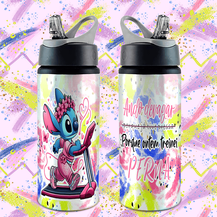 19 Artes para Caneca e Garrafa Treino Fofo Amizade Arquivo Editável 3