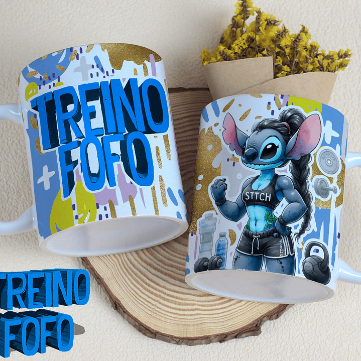 19 Artes para Caneca e Garrafa Treino Fofo Amizade Arquivo Editável 11