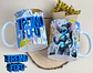 19 Artes para Caneca e Garrafa Treino Fofo Amizade Arquivo Editável - Miniatura 11