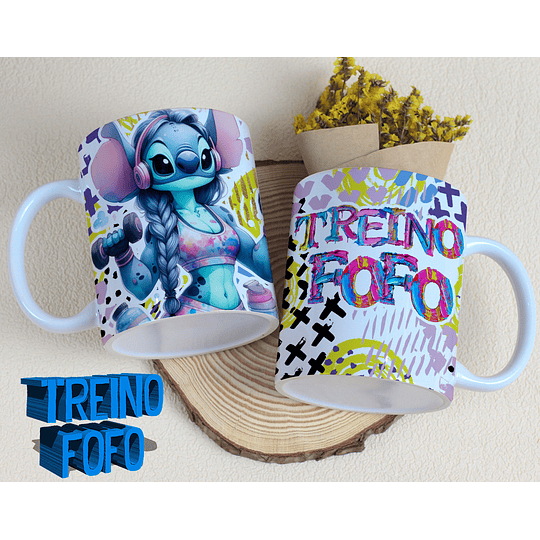 19 Artes para Caneca e Garrafa Treino Fofo Amizade Arquivo Editável