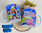 19 Artes para Caneca e Garrafa Treino Fofo Amizade Arquivo Editável - Miniatura 14