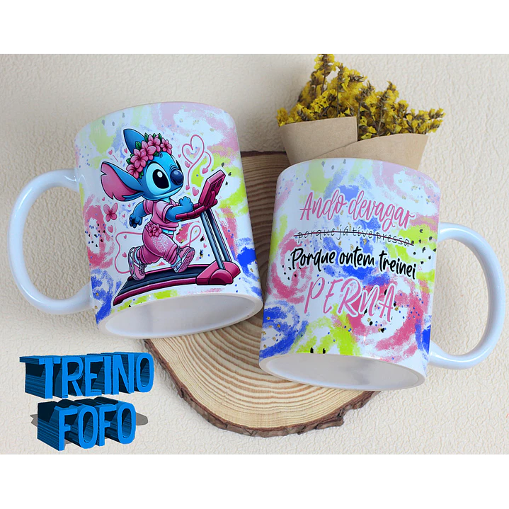 19 Artes para Caneca e Garrafa Treino Fofo Amizade Arquivo Editável 18