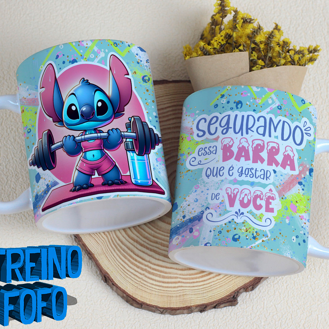 19 Artes para Caneca e Garrafa Treino Fofo Amizade Arquivo Editável 21