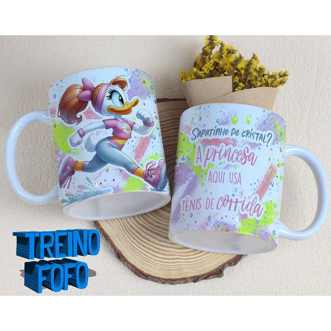 19 Artes para Caneca e Garrafa Treino Fofo Amizade Arquivo Editável 22