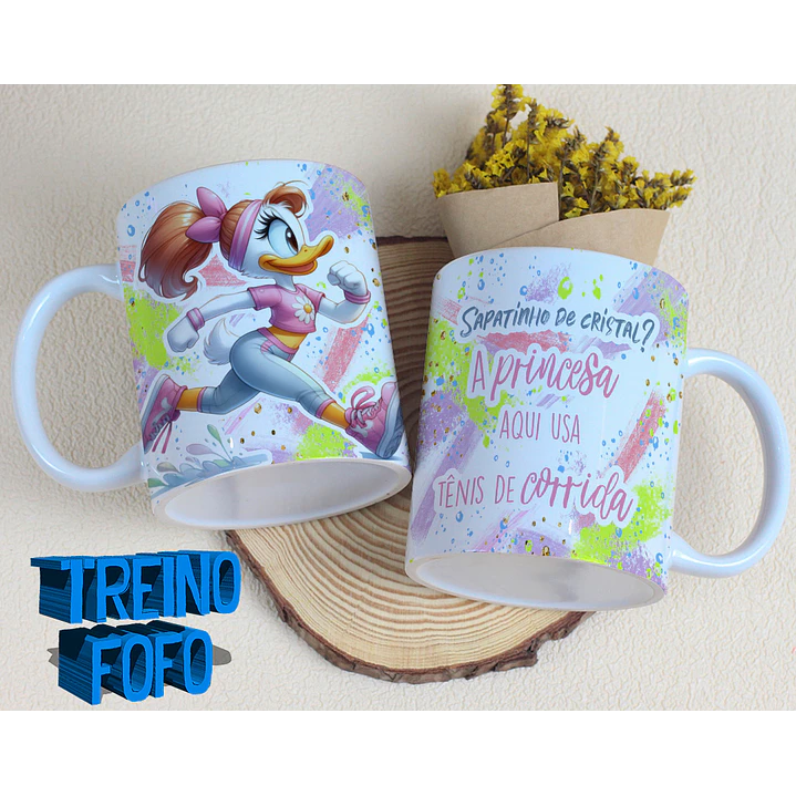 19 Artes para Caneca e Garrafa Treino Fofo Amizade Arquivo Editável 22